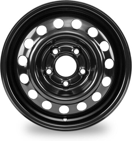 15" New 15x5.5 in Steel Wheel for Nissan NV200 2013-2023 painted black OEM Design Replacement Rim（one pack) in Saudi Arabia