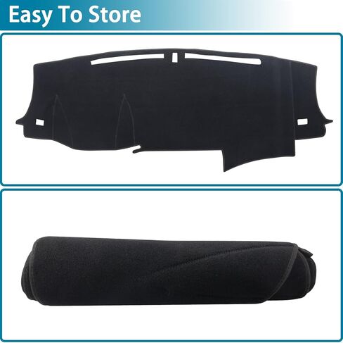 Dashboard Cover for Honda Pilot Accessories 2016-2022 / Passport Accessories 2019-2025 / Ridgeline Accessories 2017-2025 Dash Board Mat Sunshield Pad Carpet Protector Wihout HUD (Black) in Saudi Arabia