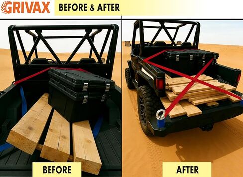 مرساة لوك آند رايد لأسفل لـ Polaris RZR/Sportsman/ACE - ترقية مرساة Polaris Tie Down، تعمل مع قفل Polaris Ranger، مناسبة لربطات Ranger Tie Downs (غير مناسبة لـ Ranger & General) (5 عبوات) in Saudi Arabia