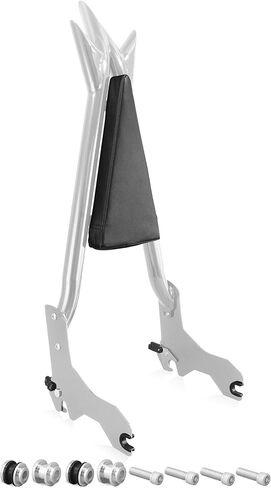 Detachable Sissy Bar Backrest Pad Fit For Harley Davidson Softail Harley, Softail Models 2018-2025 Low Rider FXLR FXRST FXLRS FXLRST FLSB (C-NEW) in Kuwait