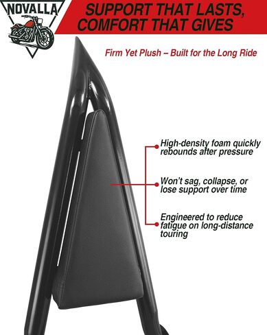 Detachable Sissy Bar Backrest Pad Fit For Harley Davidson Softail Harley, Softail Models 2018-2025 Low Rider FXLR FXRST FXLRS FXLRST FLSB (C-NEW) in Kuwait