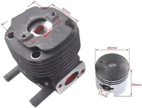 طقم اسطواني 40 مللي متر مناسب لـ B45 RC45 BP45 GP450 DYB454 in Kuwait