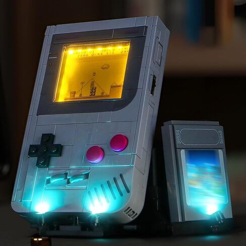 إضاءة LED متوافقة مع Lego Game Boy 72046 - مصابيح فقط، مجموعة إضاءة متوافقة مع Lego 72046 Game Boy، غير متضمنة النموذج in Saudi Arabia