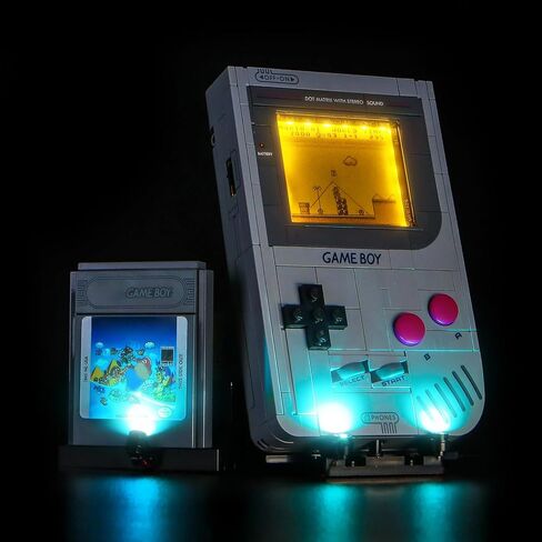 إضاءة LED متوافقة مع Lego Game Boy 72046 - مصابيح فقط، مجموعة إضاءة متوافقة مع Lego 72046 Game Boy، غير متضمنة النموذج in Saudi Arabia
