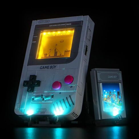 إضاءة LED متوافقة مع Lego Game Boy 72046 - مصابيح فقط، مجموعة إضاءة متوافقة مع Lego 72046 Game Boy، غير متضمنة النموذج in Saudi Arabia