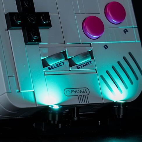 إضاءة LED متوافقة مع Lego Game Boy 72046 - مصابيح فقط، مجموعة إضاءة متوافقة مع Lego 72046 Game Boy، غير متضمنة النموذج in Saudi Arabia
