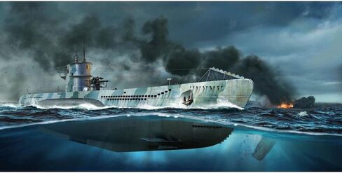 عازف البوق 1:144 - قارب DKM Navy Type VII-C U in Saudi Arabia