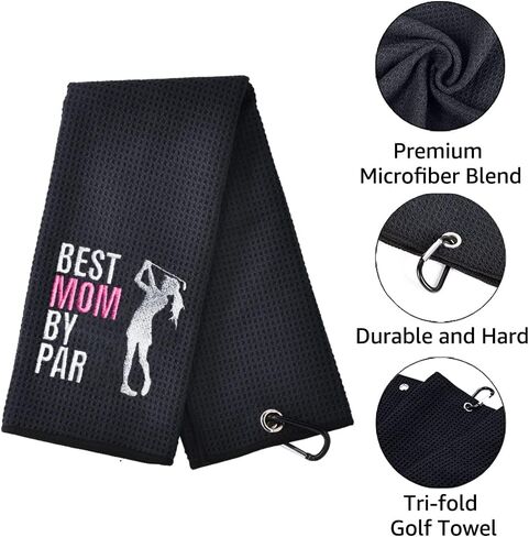 Funny Golf Towel Gift for Dad, Retirement Gifts for Men Golfer, Funny Golf Towel for Men, Embroidered Golf Towels for Golf Bags with Clip (are You Looking at My Putt?) in Saudi Arabia