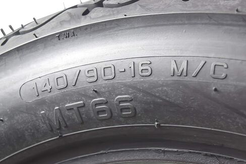 Pirelli MT66-Route Cruiser Motorcycle Tire - 140/90-16 Black, 71H / Rear in Saudi Arabia