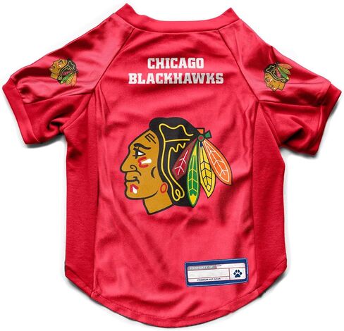 Littlearth NHL Carolina Hurricanes Stretch Pet Jersey, Team Color, Small in Saudi Arabia