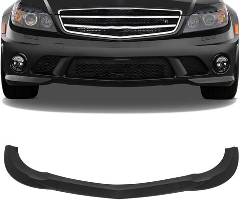 SCITOO Front Lip Spoiler Fits for 2017-2018 for Hyundai Elantra Matte Black Front Bumper Lip in Kuwait