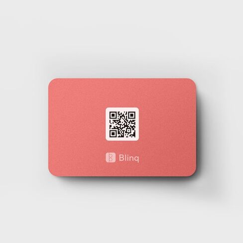 ملصق هاتف Blinq NFC - بطاقة عمل رقمية - مشاركة فورية عبر النقر - متوافق مع iPhone وAndroid (أسود) in Kuwait