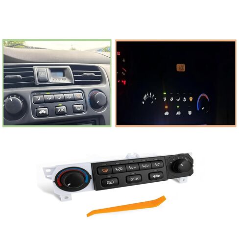 A/C لوحة التحكم في المناخ سخان التيار المتردد وحدة التحكم في المناخ التبديل لـ Accord 1998-2000، Odyssey 1998-2004، استبدال 79600-S84-A01ZA، 599-268 in Kuwait