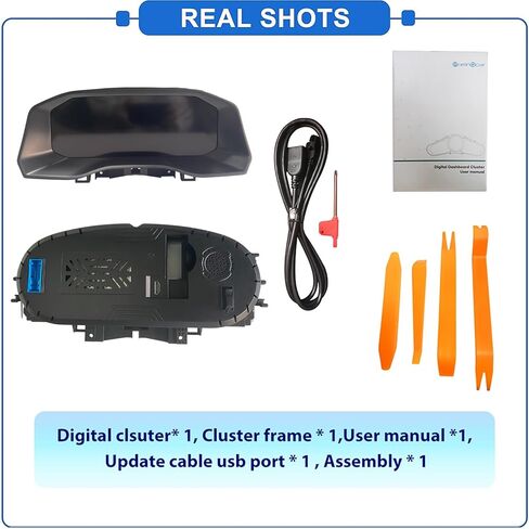 12.3 inch Digital Dash Instrument Cluster for Amarok 2010-2016,Polo 6R 2008-2016，Vento Digital Cluster Instrument Speedometer Replacement, Digital Gauge Cluster, Cluster Replacement A in Saudi Arabia