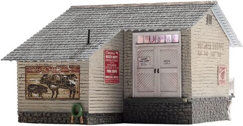 Woodland Scenics® Build & Ready® Carver's Butcher Shoppe، O Scale in Saudi Arabia