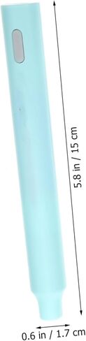 NUOBESTY Electric Eraser Kit Portable with Modes Fan Stirrer Rod Replacement Erasers Lightweight for Sketching Drawing Students Artists Random Color in Saudi Arabia