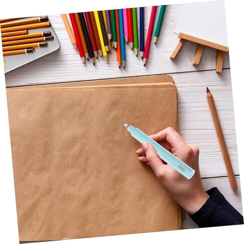 NUOBESTY Electric Eraser Kit Portable with Modes Fan Stirrer Rod Replacement Erasers Lightweight for Sketching Drawing Students Artists Random Color in Saudi Arabia
