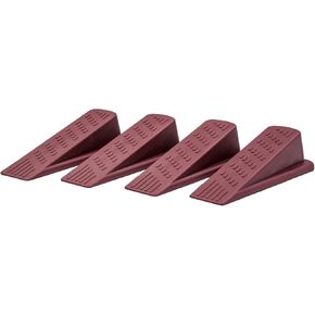 Door Wedge Stopper Door Stops for Floor-Door Stop Wedge Rubber Door Stop Pack of 4 Door Stopper Wedge(Black) Easy Solution for Hotel Home Office Residential Commercial Use in Saudi Arabia