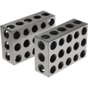 BL-25-50-75 Pair of Precision Steel 25mm x 50mm x 75mm Blocks