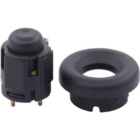 XtremeAmazing Auto Transmission Shifter Lever Overdrive Shift Button with Gear Shift Handle Cap Bezel for Ford F150 F250 F350 F450 E150 E250 E350 1992-2004 in Kuwait