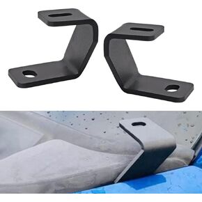 Samman F150 Hood Light Mount Brackets, Ditch Light Brackets Front A-Pillar LED Pods Mounts LED Cube Work Light Pods Mounting Brackets Compatible with F-150 Raptor 2017-2019 F-150 2015-2019