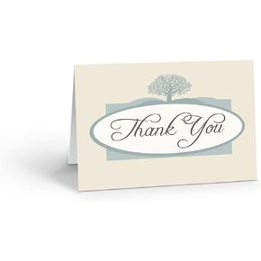 Stonehouse Collection Assorted Thank You Note Card - 12 Boxed Note Cards & Envelopes - USA Made -Blank Thank You Notes (Assorted)