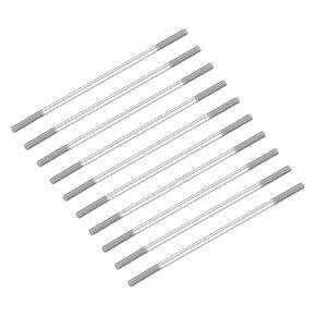 Double Ended Stud Screws (M6 Thread 25mm Length) 20pcs, 304 Stainless Steel Dual Threaded Rod Bolts - for House Maintenance