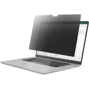 StarTech.com 16-inch 16:10 Touch Privacy Screen, Laptop Security Shield, Anti-Glare Blue Light Filter, Flip-Up