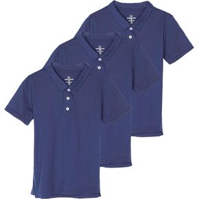 Real Essentials Boys Jersey SS Polos