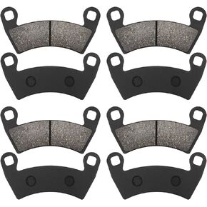 MooLang Front and Rear Brake Pads for Polaris RZR XP 1000 EPS 2014-2022 RZR 1000 XP 4 Except Premium Edition 2014-2021 OEM #1911228 1912508 2205949 2208933 2203747