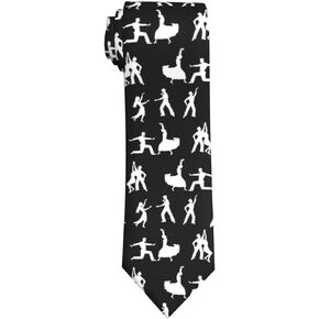 GONGTAOMO Mens Novelty Necktie Ties Funny Neckties Fashion Neck Ties Wedding Business Party Gifts