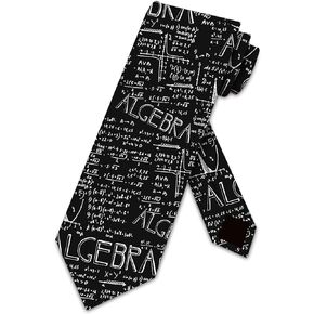 Three Rooker Education Ties Mens Math Necktie