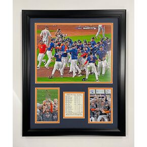 Legends Never Die, Inc. Houston Astros | 2022 Champions | 18"x22" Framed Photo Collage (Celebration)