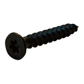 Small Parts 0616CTG #6 x 1" 6 Lobe Bugle Head Coarse Thread Drywall Screw Black Phosphate Particle Board (Pack of 100)