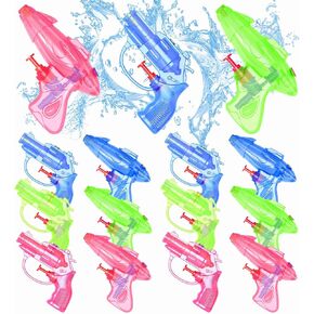 15-Pack Water Gun for Kids,Water Blaster Squirt Gun in Bulk for Boys Girls Ages 3-8 Swimming Pool Toys Summer Outdoor Games Party Favor
