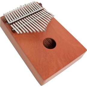 DOBANI 17 Key Kalimba Thumb Piano - Red Cedar
