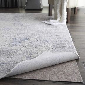 Nourison RugLoc Basic Grey 9'6" x 13'6" Non-Slip Rug Pad, (10x14)