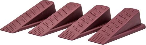 Door Wedge Stopper Door Stops for Floor-Door Stop Wedge Rubber Door Stop Pack of 4 Door Stopper Wedge(Black) Easy Solution for Hotel Home Office Residential Commercial Use in Saudi Arabia