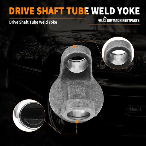 Driveshaft Tube Yoke 3-28-57 Weld Yoke N3-28-57 P3-28-57 3.000"x .083" C/L 2.000" for 1350 Series U-Joint in Saudi Arabia