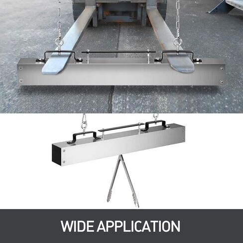 Mophorn المغناطيسي الكناس 36 بوصة المغناطيس الكناس 55LBS المغناطيسي رافعة شوكية الكناس الألومنيوم سطح المغناطيس الصناعي المواد الفولاذية الصيد الملحقات لالتقاط الأظافر، والمسامير، ورقائق الحديد in Kuwait