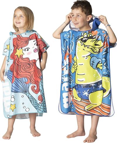 Mares Seaside Poncho - Junior - Aqua Mermaid in Saudi Arabia