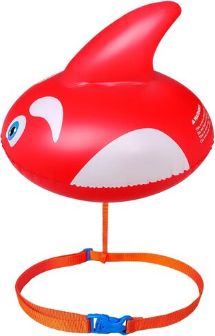 OLNIEZZL Swim Buoy for Open Water,Pool Buoy Swim Training Snorkel Float,Swimming Belt Floatation Devices for Adults Swimming Bubble Safety Float with Adjustable Waist Belt in Saudi Arabia