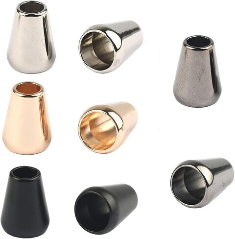 40 Pieces Alloy Cord End Lock Bell Shape Drawstring Rope Stopper Bell Stopper Cord Ends Lock Lanyard Clips Fastener for Lanyard Clothes Backpack Bag DIY Accessories in Saudi Arabia
