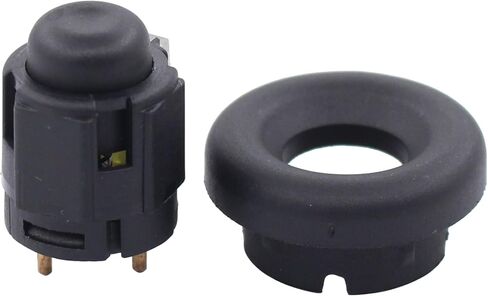 XtremeAmazing Auto Transmission Shifter Lever Overdrive Shift Button with Gear Shift Handle Cap Bezel for Ford F150 F250 F350 F450 E150 E250 E350 1992-2004 in Kuwait