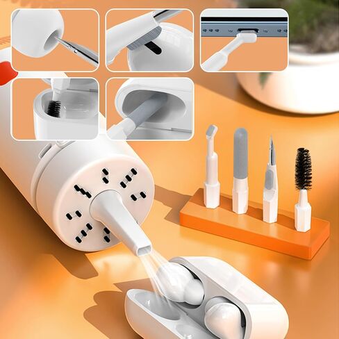 IFTHFOUR Keyboard Cleaning Kit Laptop Cleaner, 21-in-1 Computer Screen Cleaning Kit, Desktop Vacuum Cleaner, Cleaning Brush Tool for MacBook iPad, iPhone Pro, Earbuds, TV Camera Monitor in Saudi Arabia