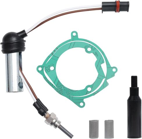 طقم إصلاح قابس توهج 2KW من KERWINN مع طقم قابس إشعال سخان الديزل لوقوف السيارات، طقم خدمة صيانة سخان مواقف السيارات 12 فولت لـ Eberspaecher Airtronic D2 in Kuwait