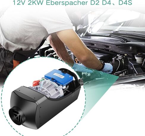 طقم إصلاح قابس توهج 2KW من KERWINN مع طقم قابس إشعال سخان الديزل لوقوف السيارات، طقم خدمة صيانة سخان مواقف السيارات 12 فولت لـ Eberspaecher Airtronic D2 in Kuwait