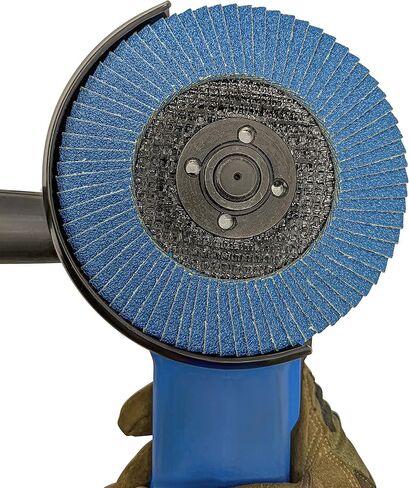 أدوات LINE10، مجموعة ملحقات جلاخة زاوية مقاس 4-1/2 بوصة، وفرشاة سلكية، وأقراص طحن، وعجلات قطع in Kuwait