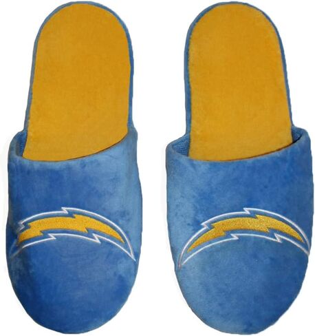 FOCO NFL Los Angeles Chargers Men's Slip On Slippers in Saudi Arabia