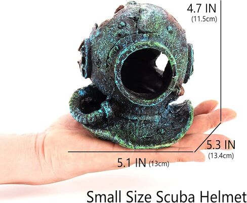 ديكورات حوض السمك SOLEILLUNE، خزان الأسماك الصغيرة، الزواحف، ديكور تررم، صندوق شجرة مجوف، ملحقات حوض السمك الراتنج، ألعاب أسماك البيتا، مخبأ Cichlid، كهف، إخفاء، منزل خشبي، زينة المناظر الطبيعية in Kuwait